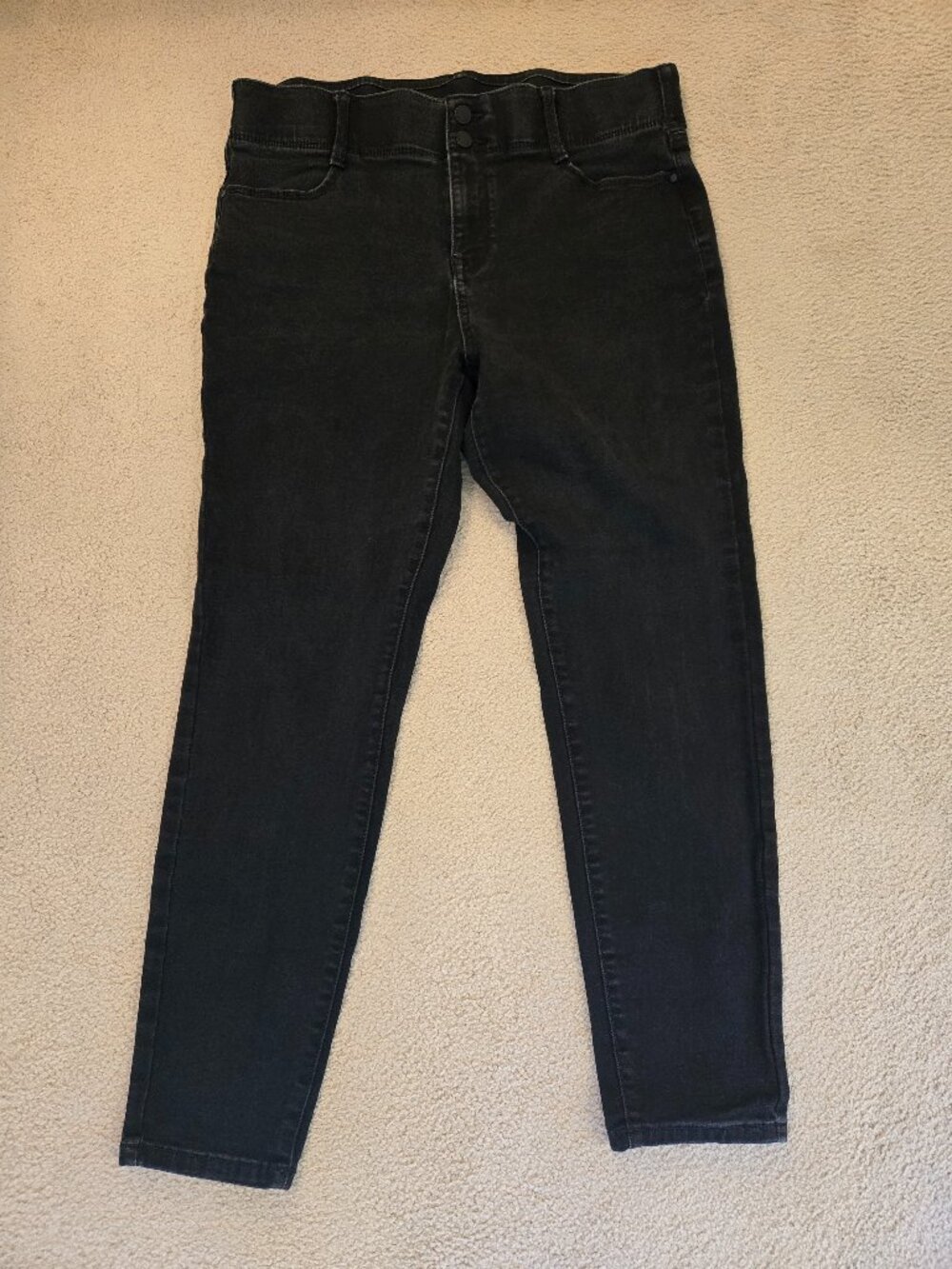 Nine West Skinny Jeans Black size 14